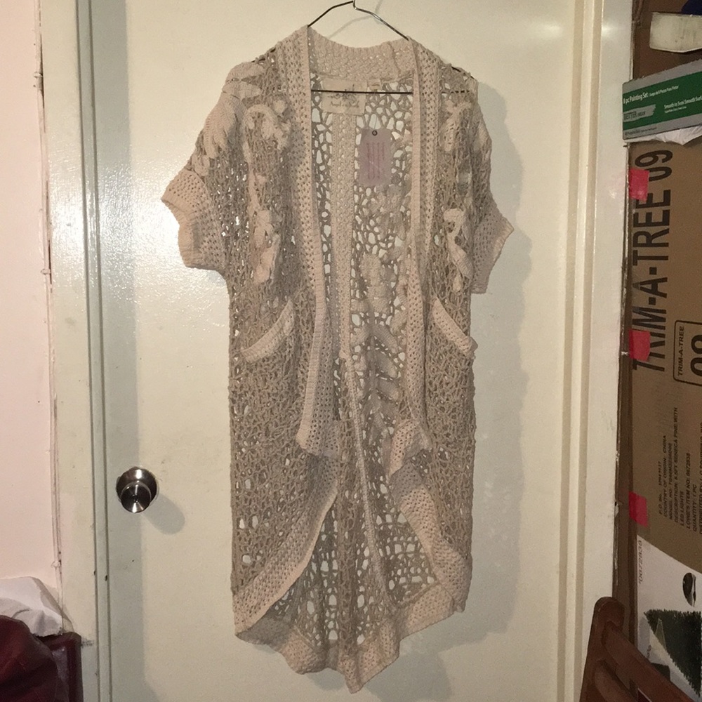 Crochet sweater